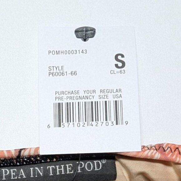 A Pea in the Pod Maternity Swimsuit One Piece Women Small Beach Vacation Resort - Picture 4 of 9